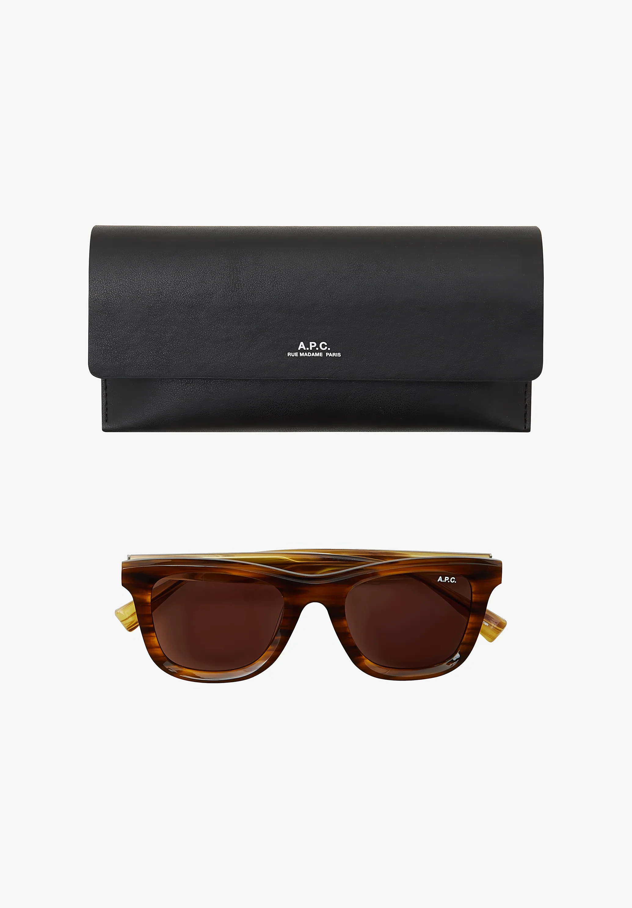 Sunglasses John - Whisky / marron