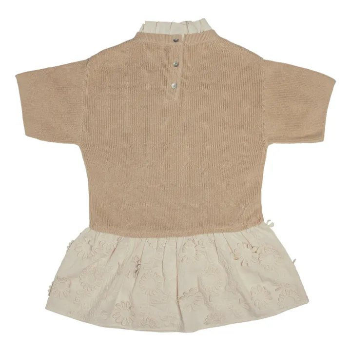 Baje Studio Robe Mesi Brodée | Sable
