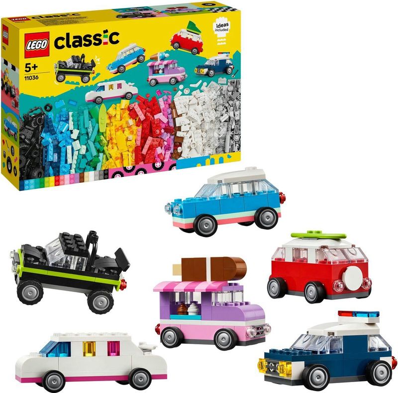 LEGO - Classic Creatieve Voertuigen - Bouwpakket - Kleurrijk - Voor Kinderen vanaf 5 Jaar