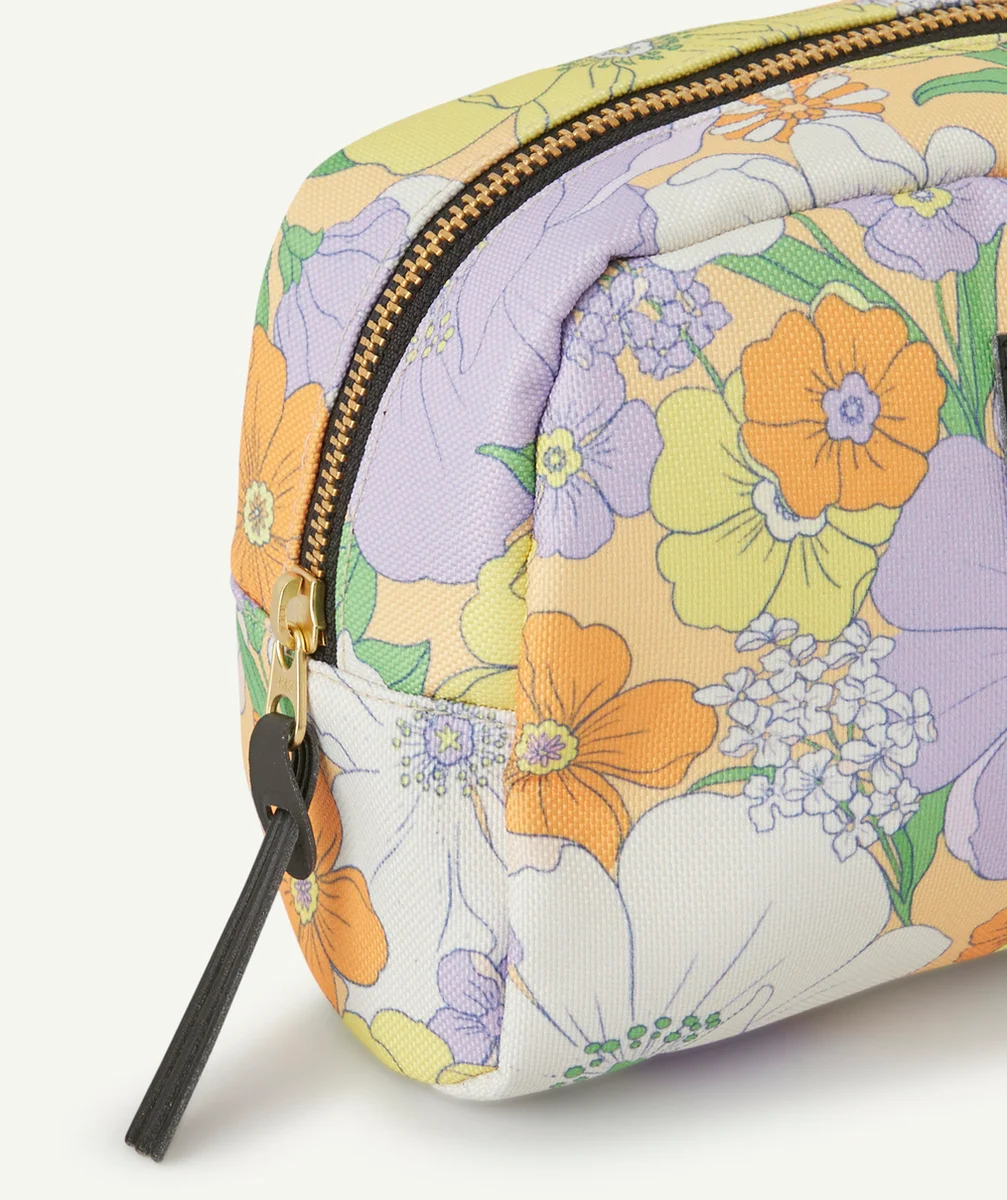 WOUFTROUSSE IMPRIMÉE FLORAL COLORÉE 21 x 12 x 10 CM
