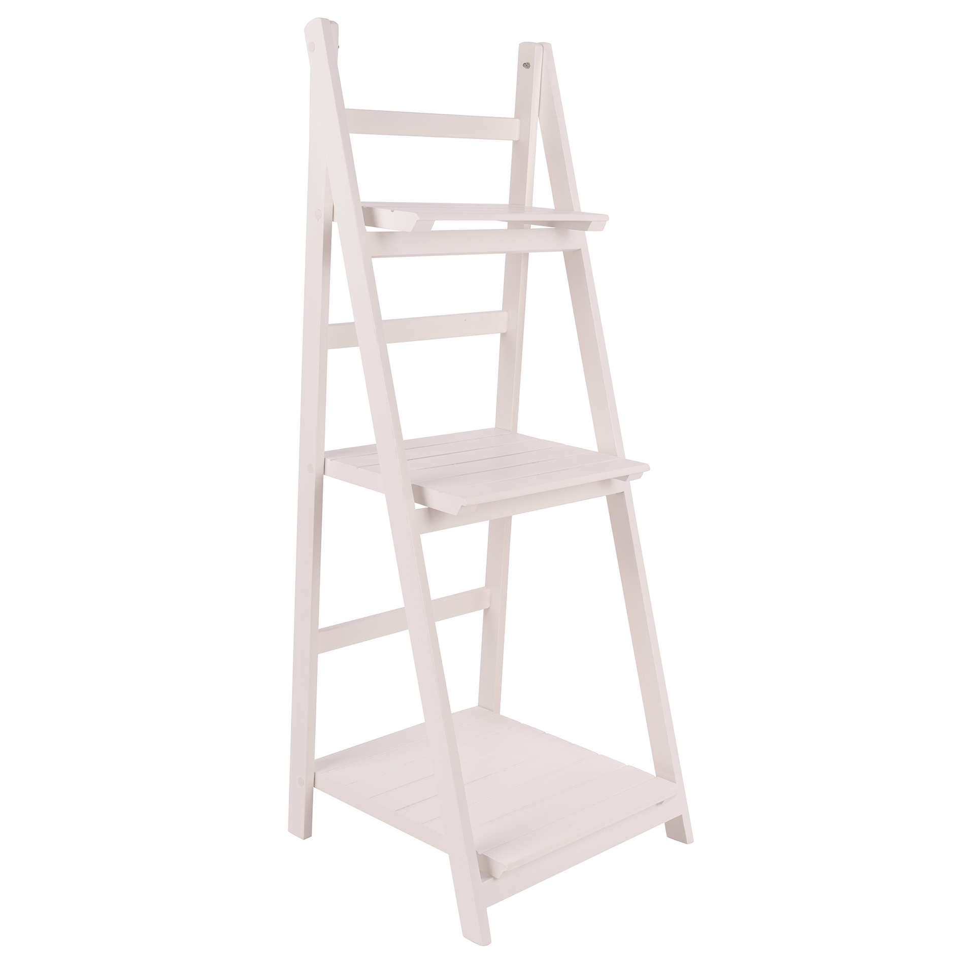 Standregal - weiß - 106 cm hoch