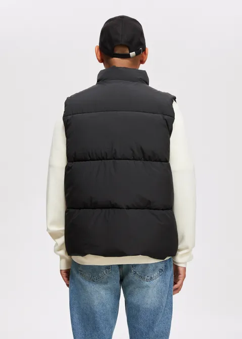 Bodywarmer ribstop zwart (ZWART)