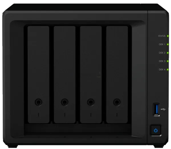 Synology Disk Station DS423  - NAS-server - 4 bays - SATA 6Gb/s - RAID 0, 1, 5, 6, 10, JBOD - RAM 2 GB - Gigabit Ethernet - iSCSI support
