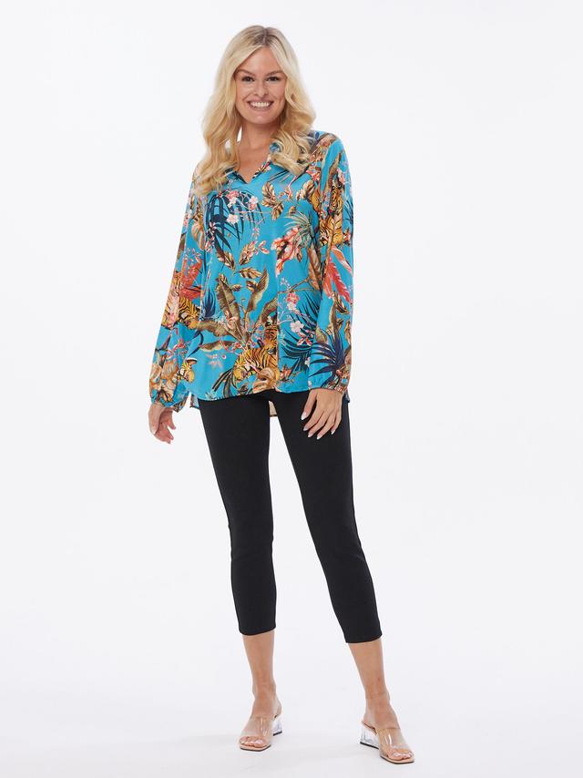Blusenshirt Tiger