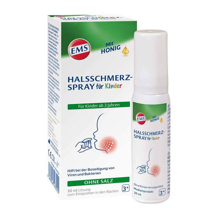 Emser Halsschmerz-Spray für Kinder, 30 ml