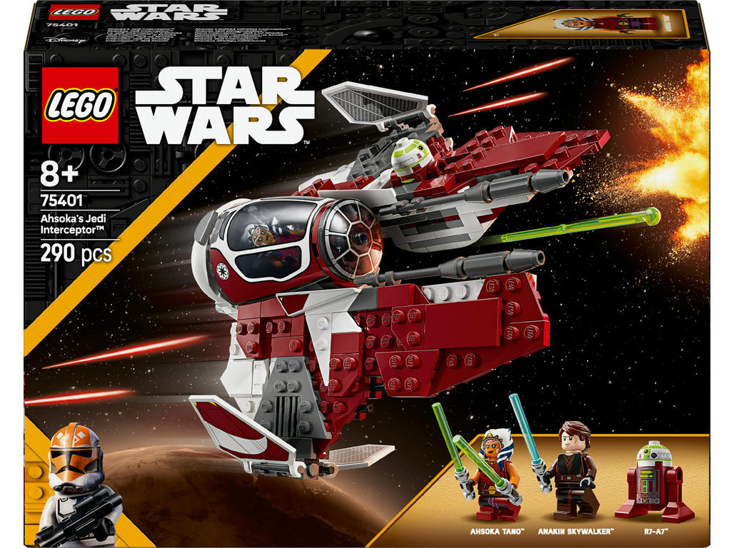 INTERCETOR JEDI DA AHSOKA LEGO STAR WARS TM