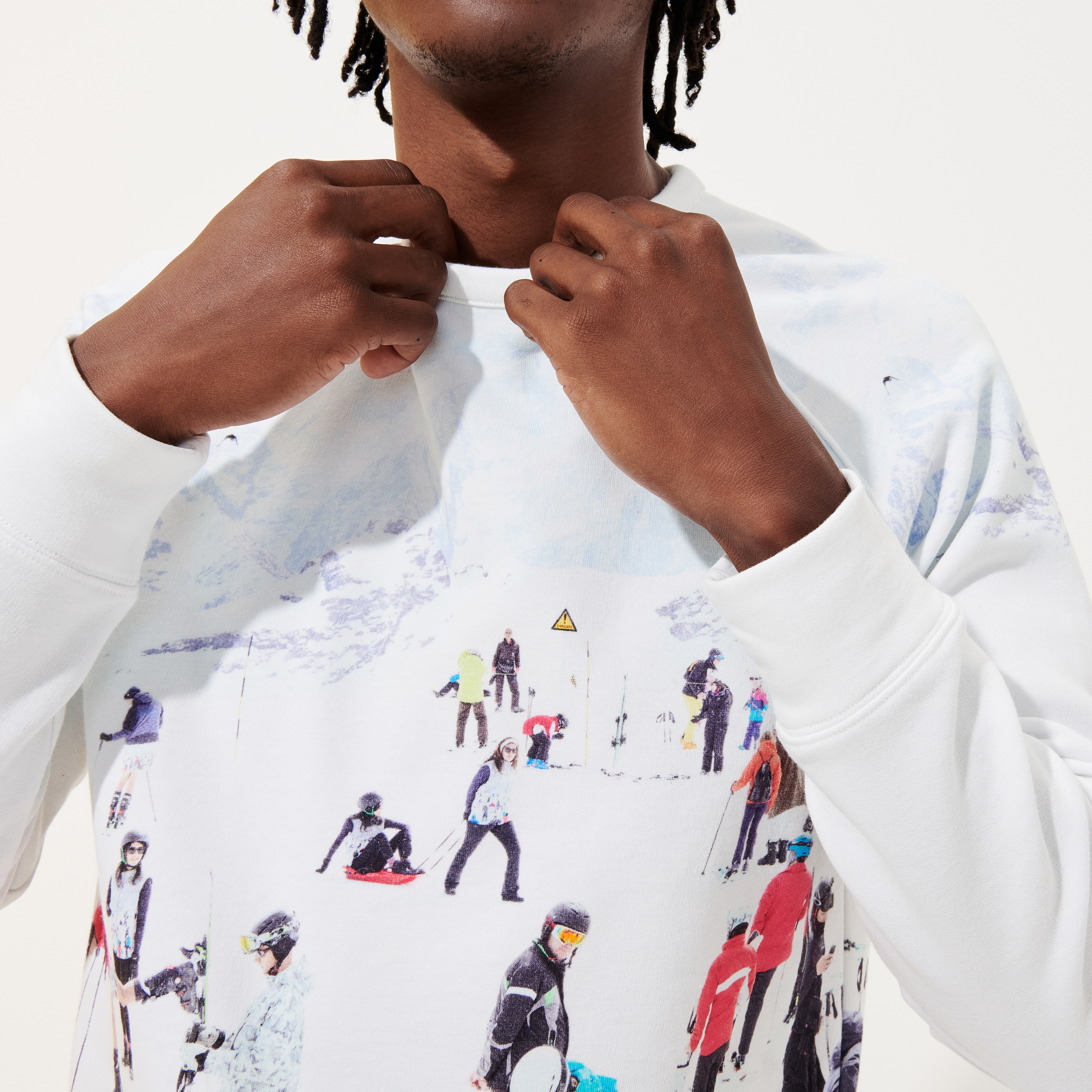 Sweatshirt en coton homme Ski - Vilebrequin x Massimo Vitali