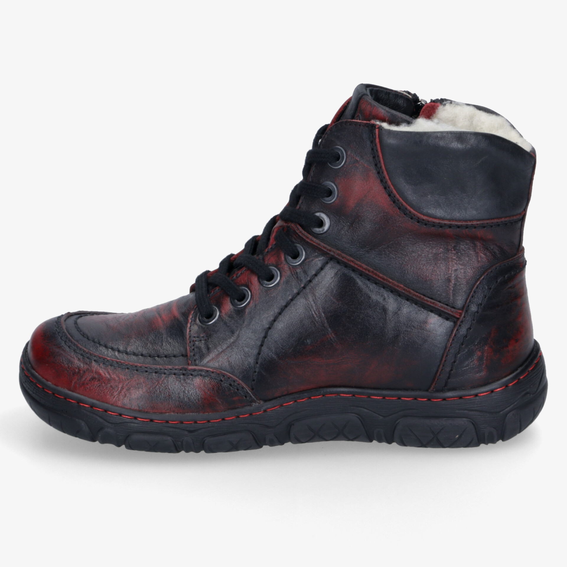 KRISBUT Damen Winter Boots rot