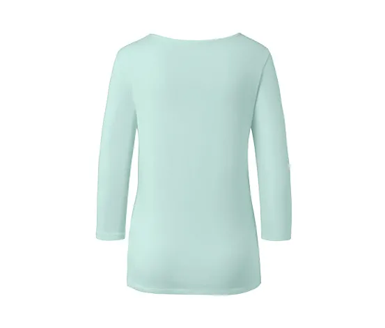 Shirt mit 3/4-Arm, mintfarben