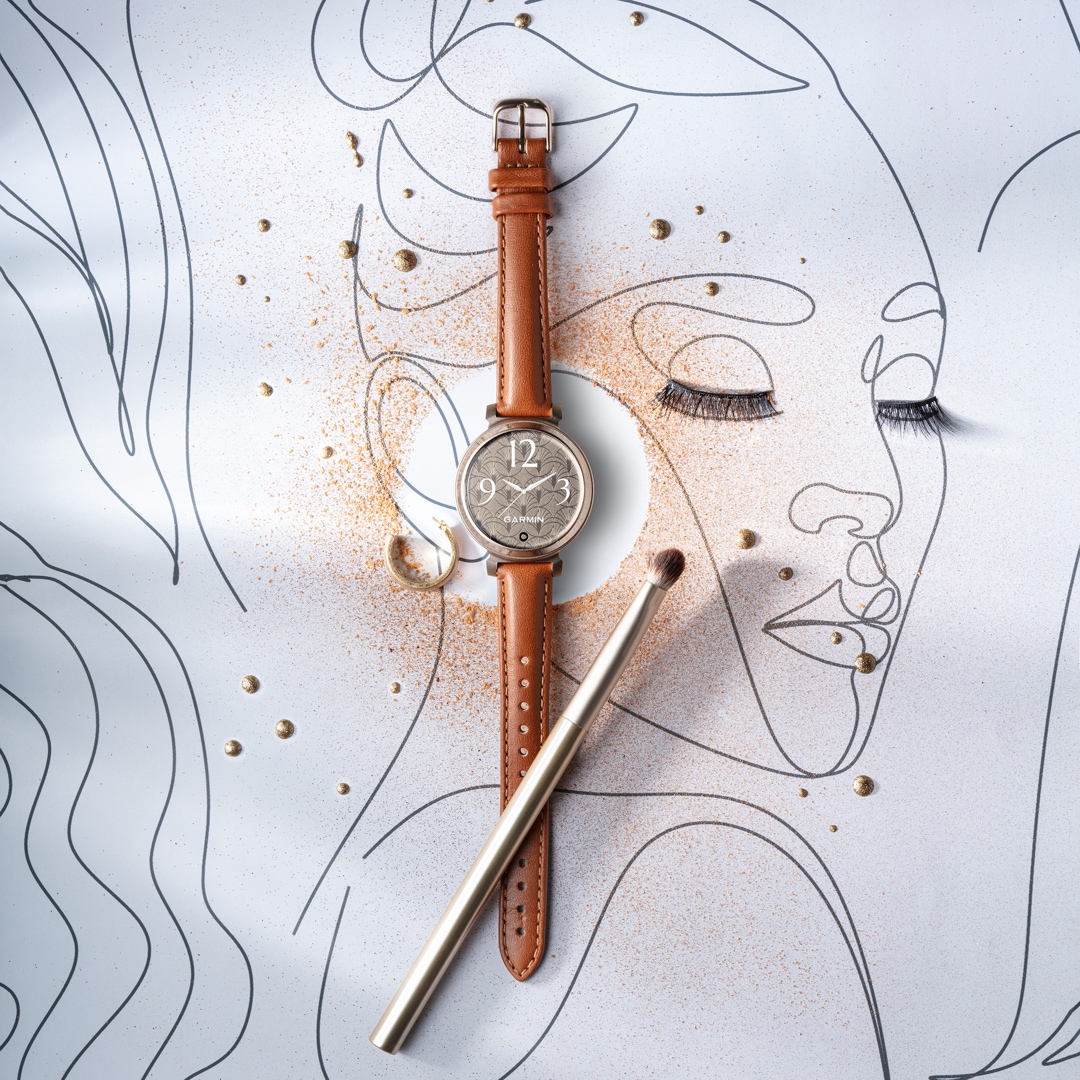Garmin Lily 2 Classic Smartwatch Coyote Tan / Cremegold