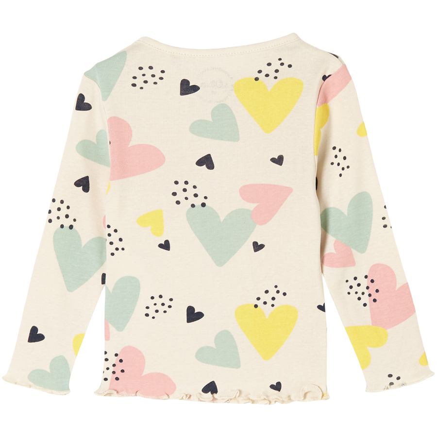 s.Oliver Langarmshirt off-white