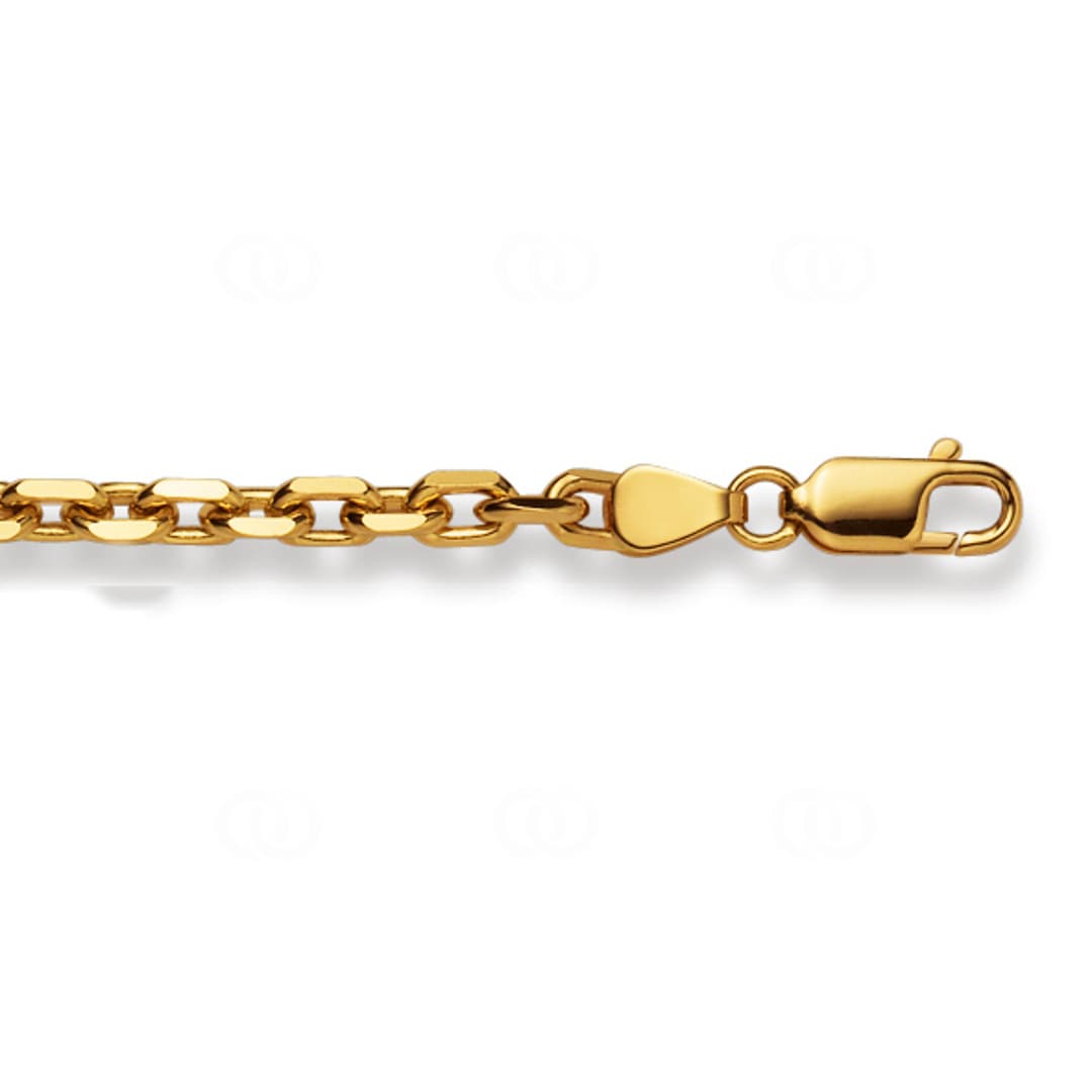 Ankerarmband 750/18 K Gelbgold 3.6mm 19cm