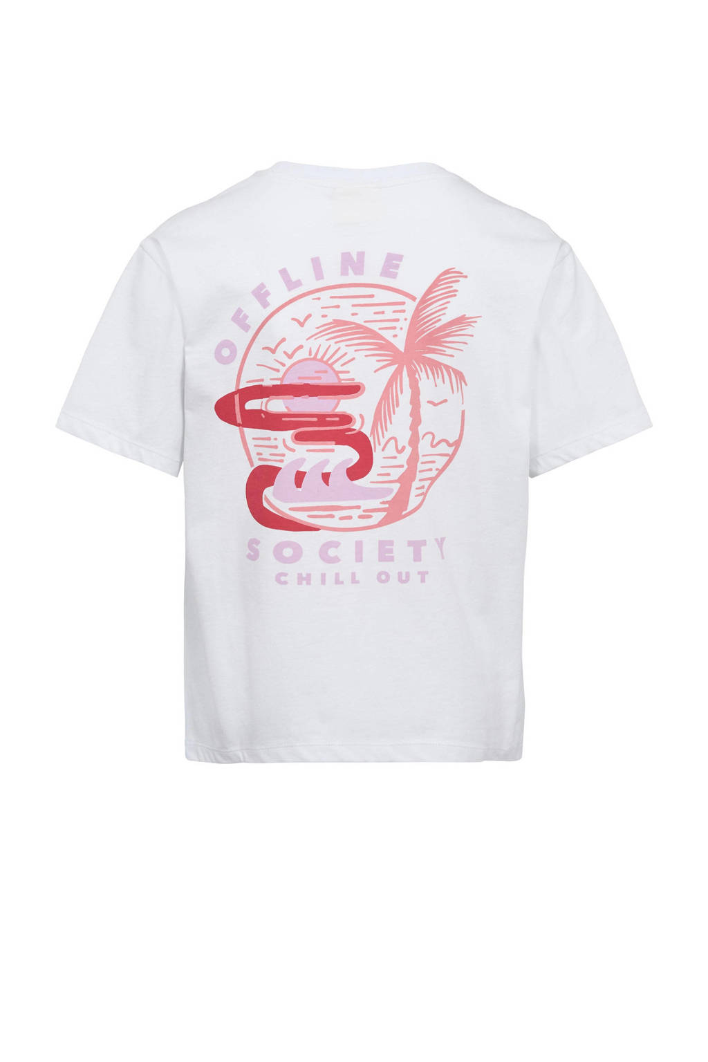 Sofie Schnoor T-shirt met backprint wit