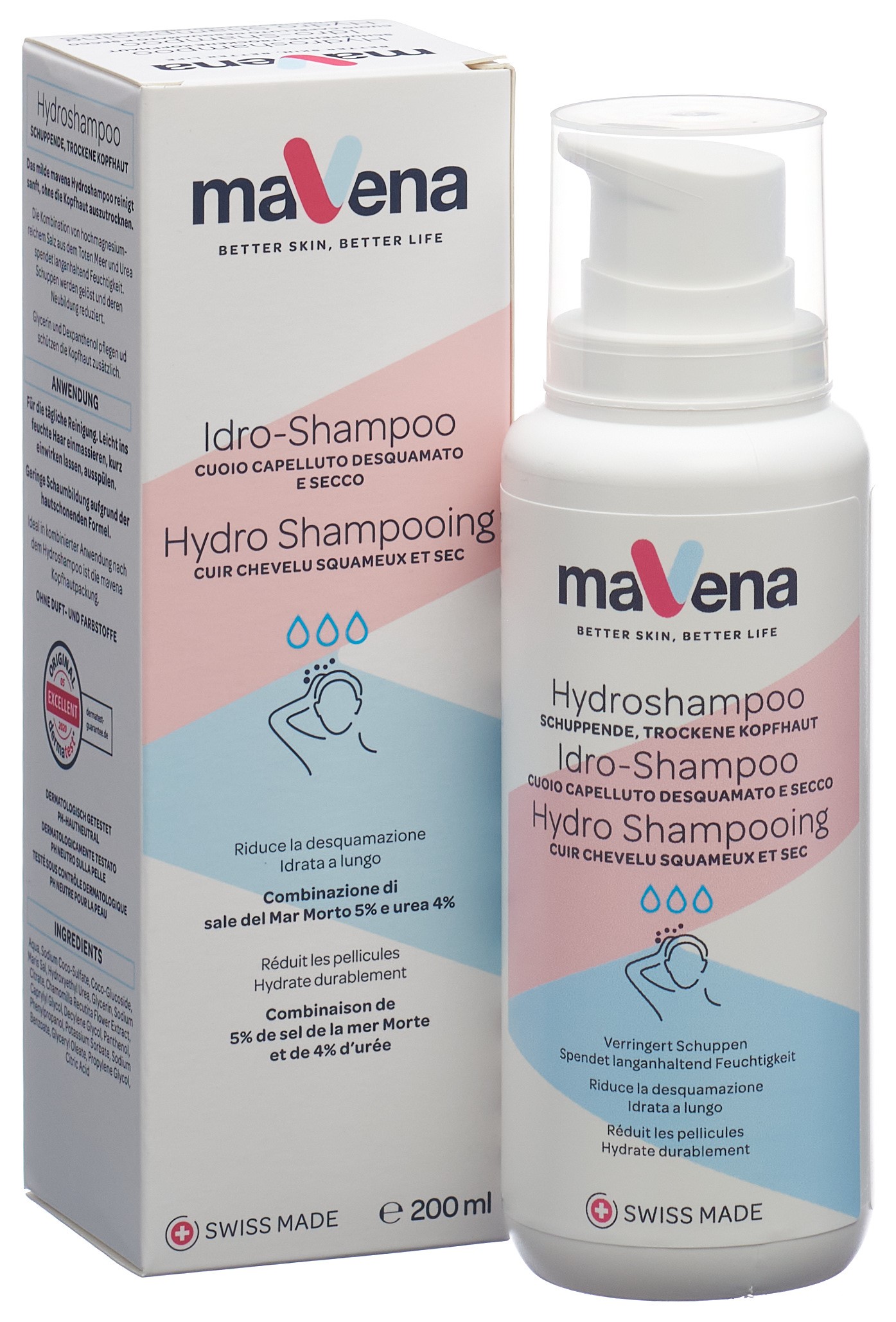 MAVENA Hydroshampoo<br>200 ml, Dispenser, Shampoo