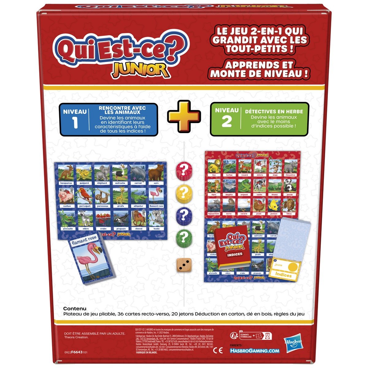 Qui Est-ce? Junior 2 en 1