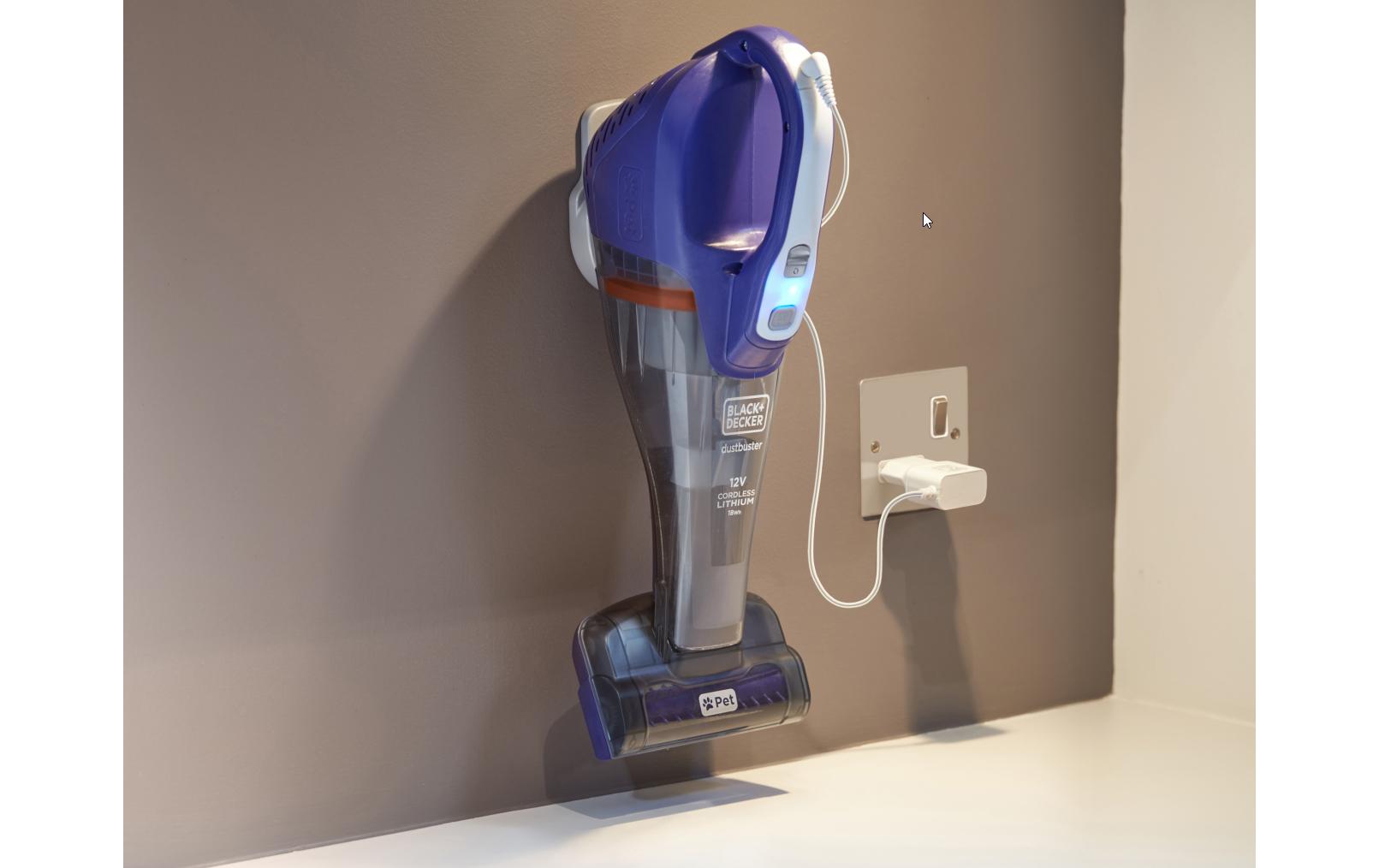 Akku-Handsauger Dustbuster Pet Titanium/ViolettAkku-Handstaubsauger