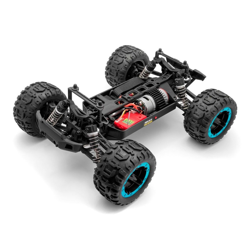 BLACKZON - Slyder MT 1/16 4WD Electric Monster Truck - Blå