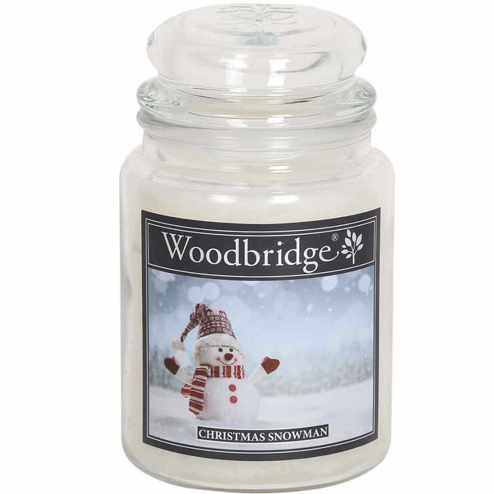 Bougie parfumée - Christmas Snowman - Eucalyptus & orchidée - 565g