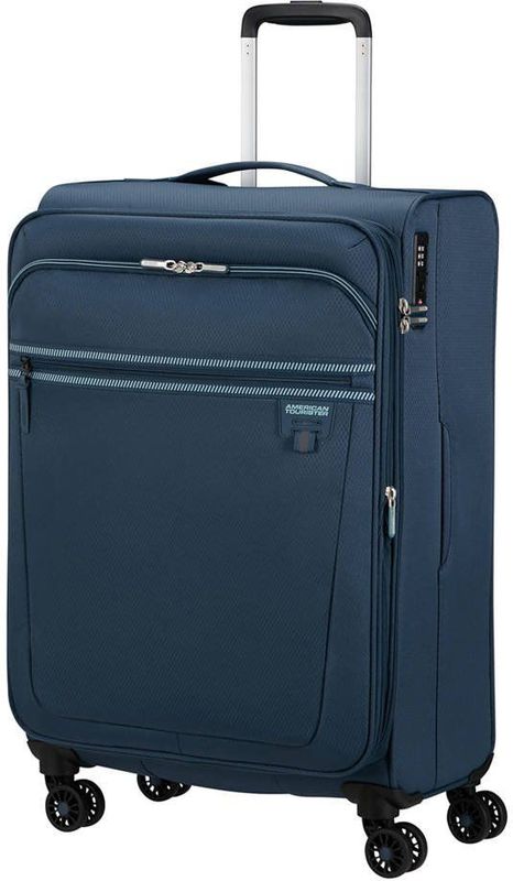 American Tourister - Aerospin - Spinner - Indigo - Lichtgewicht Koffer - 80 Liter