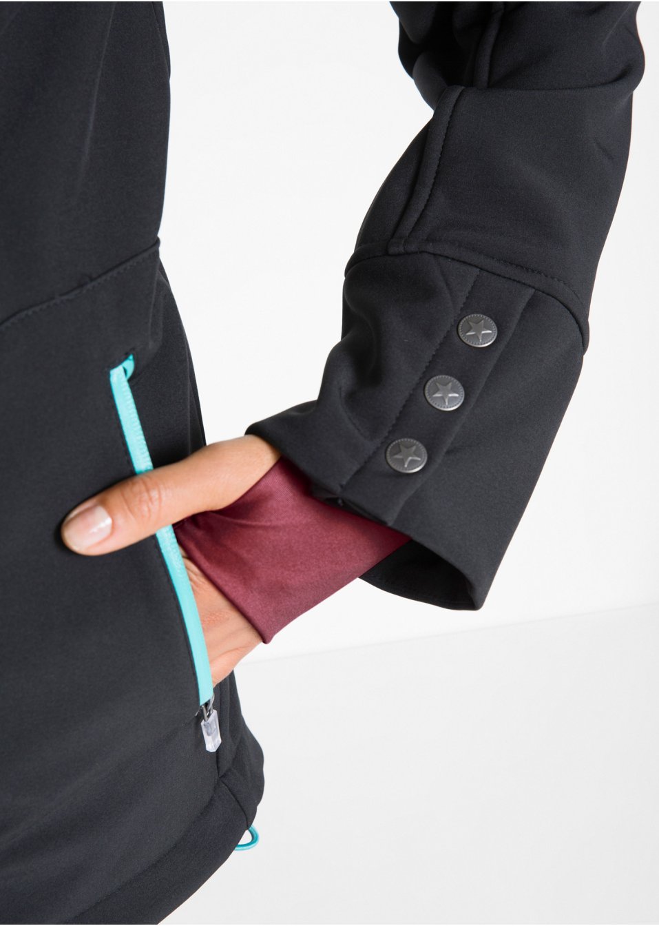 Veste softshell extensible