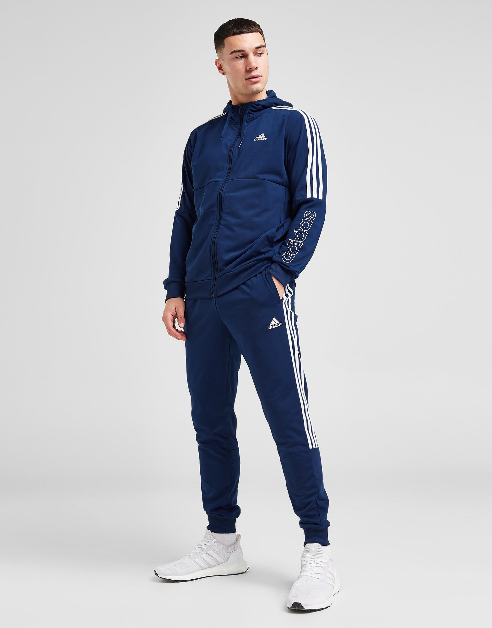adidas Sweat à Capuche Poly Homme