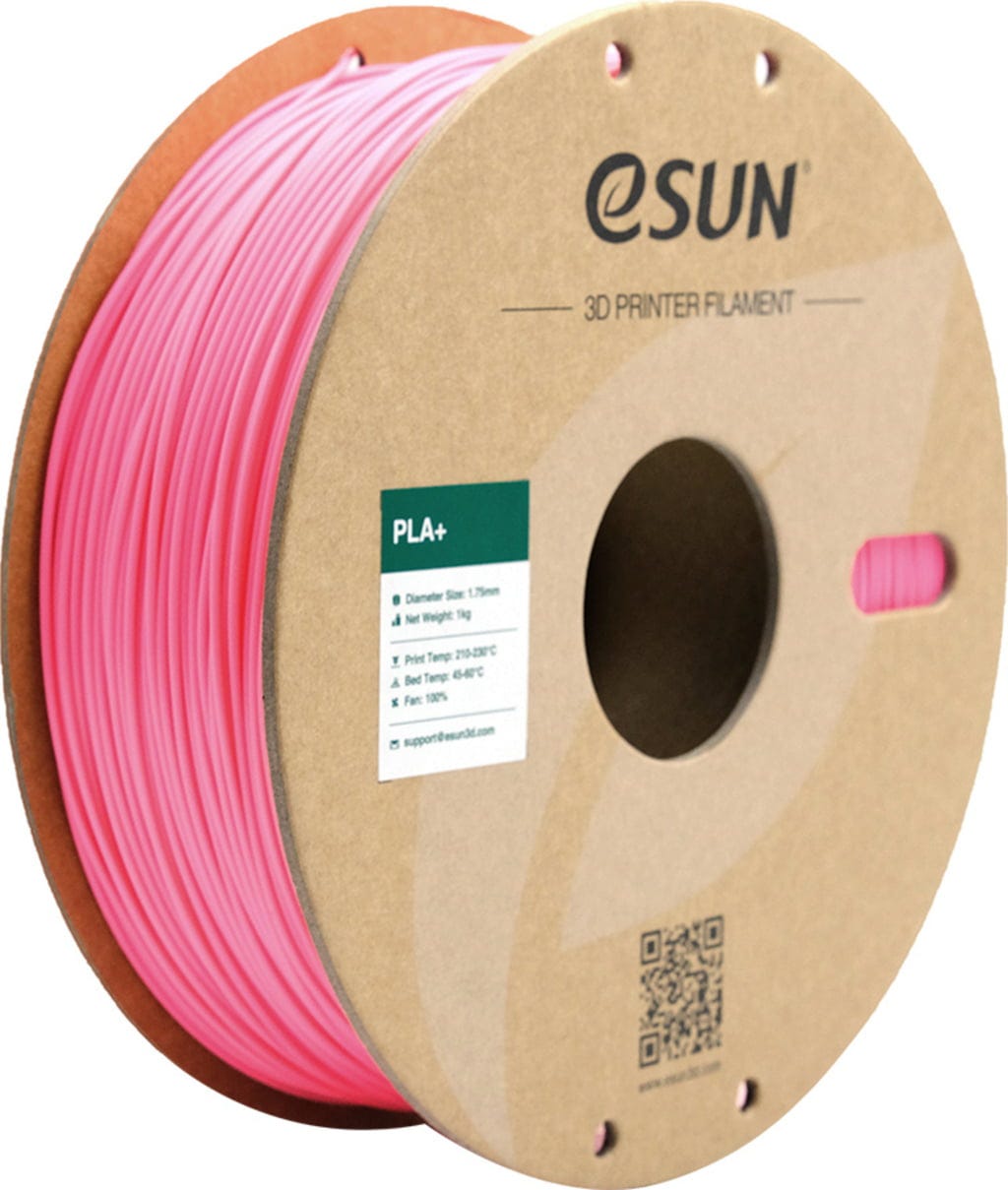 eSUN  PLA+ Pink, 1,75 mm / 1000 g    PLA-Filament mit verbesserten physikalischen Eigenschaften