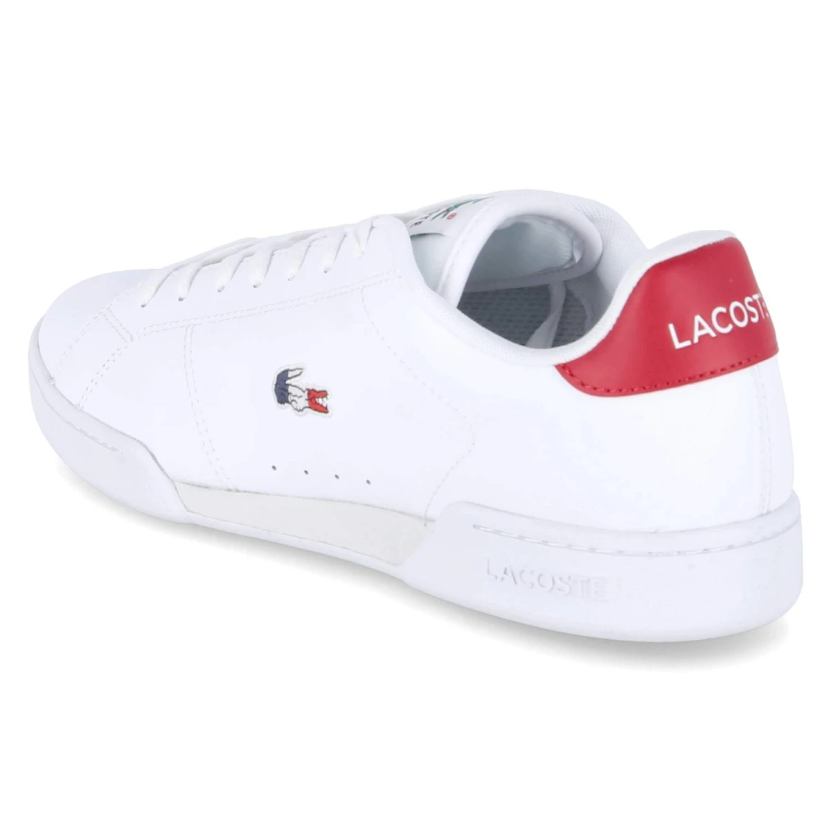 LacosteLow Sneaker CARNABY - wht/nvy/red