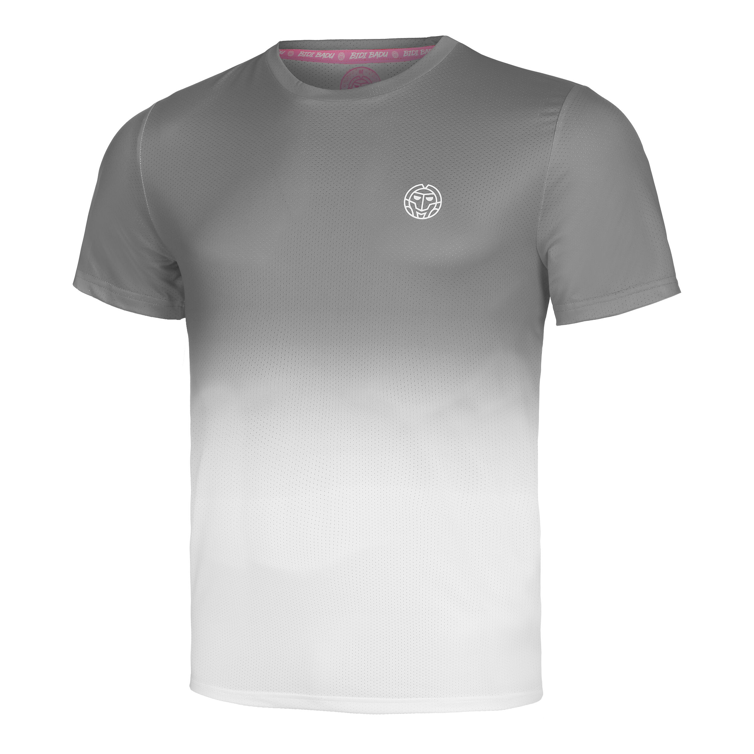 BIDI BADU Crew Gradiant T-shirt Hommes - Gris , Blanc