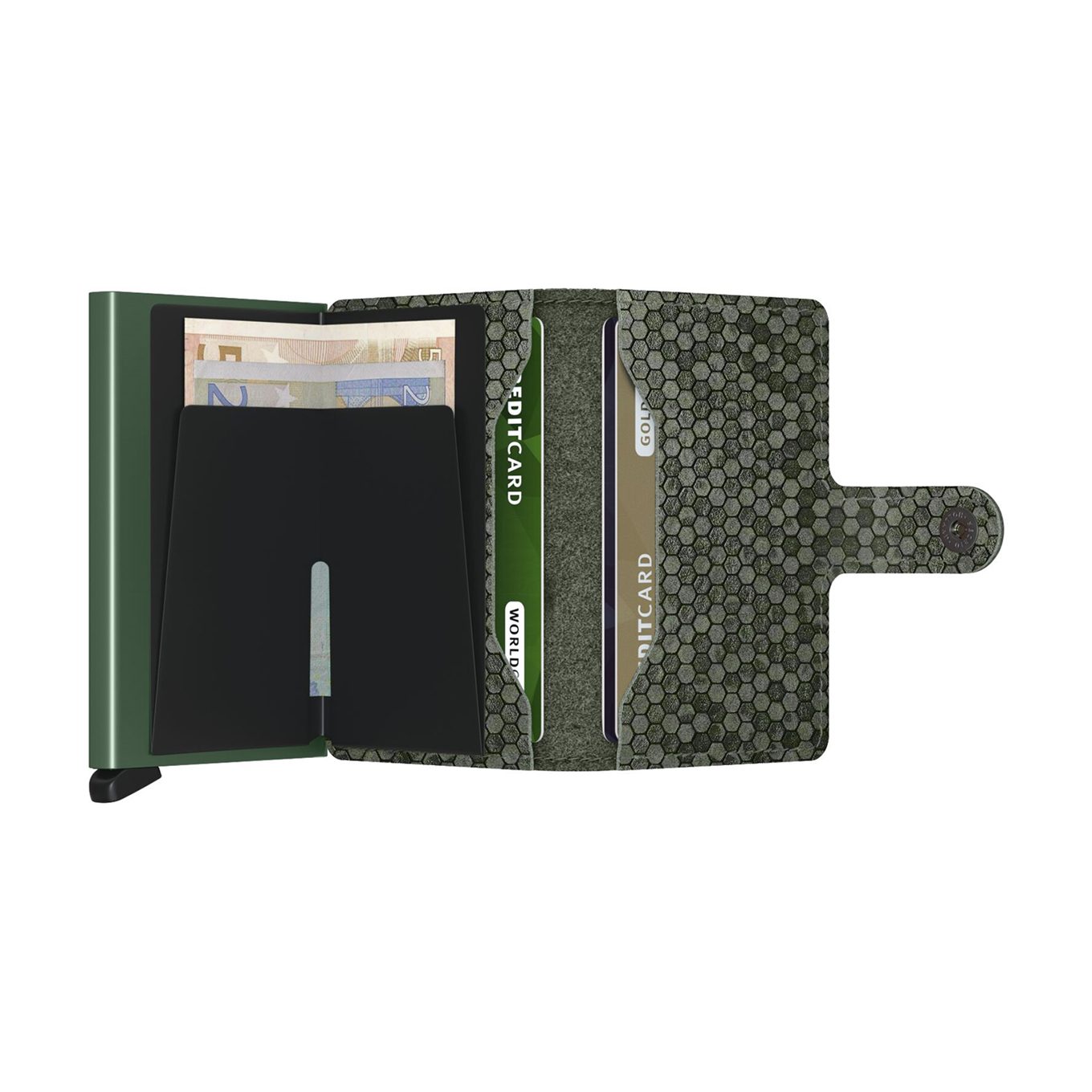 Secrid Miniwallet Hexagon Green