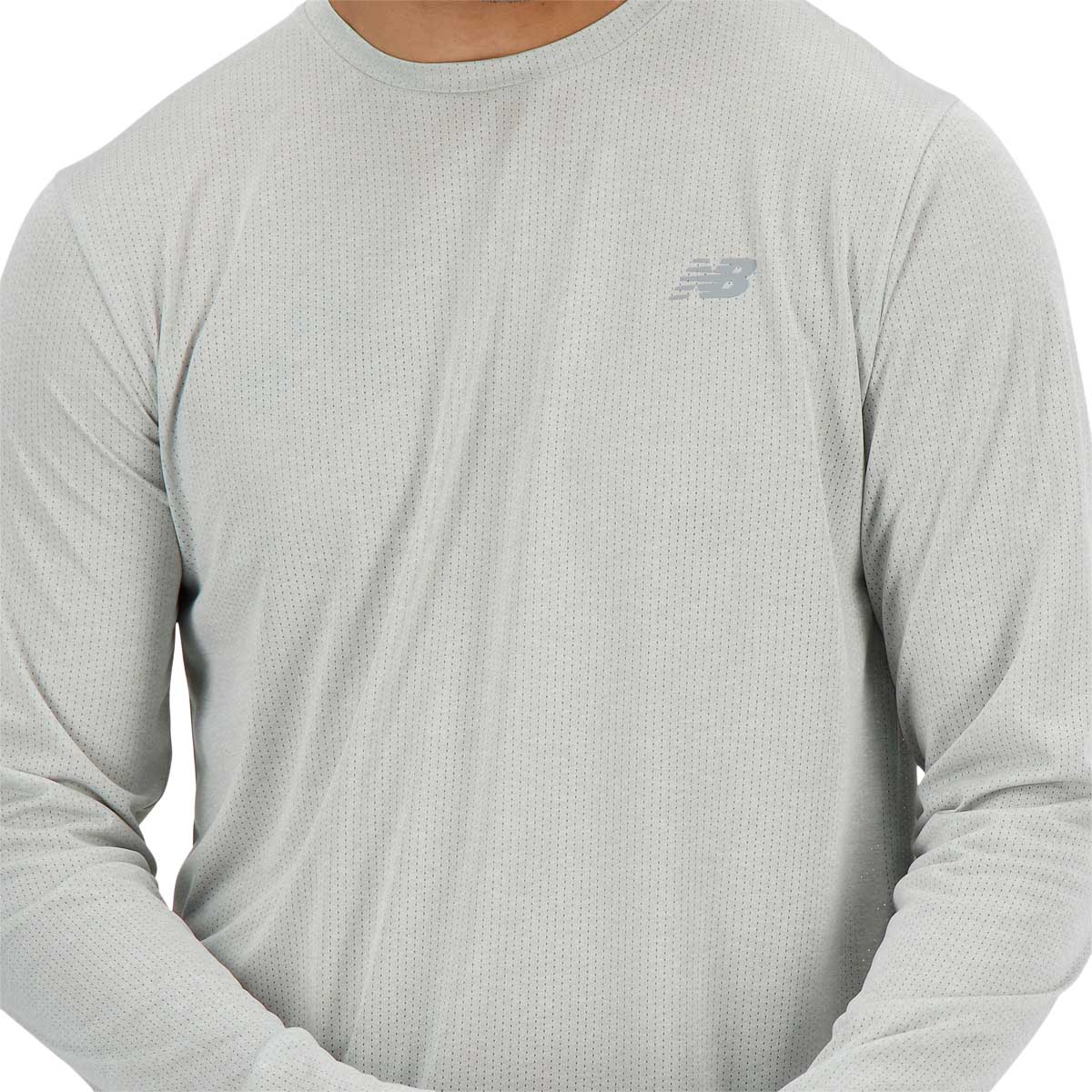 New Balance Athletics Run Langærmet Løbe T-shirt Herre