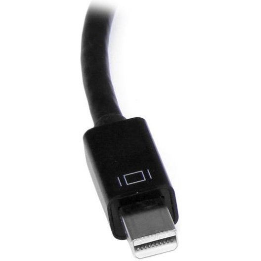 StarTech.com Adaptateur actif Mini DisplayPort 1.2 vers HDMI 4K pour Utrabook / PC portable compatible Mini DP - M/F - Noir
