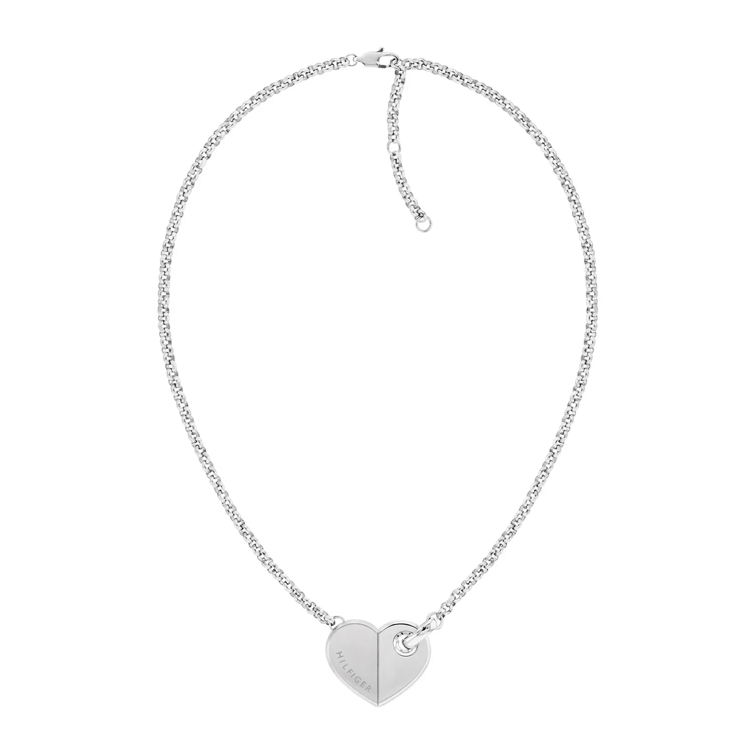 Tommy Hilfiger Bold Hearts Halskæde Rustfrit Stål 2780926