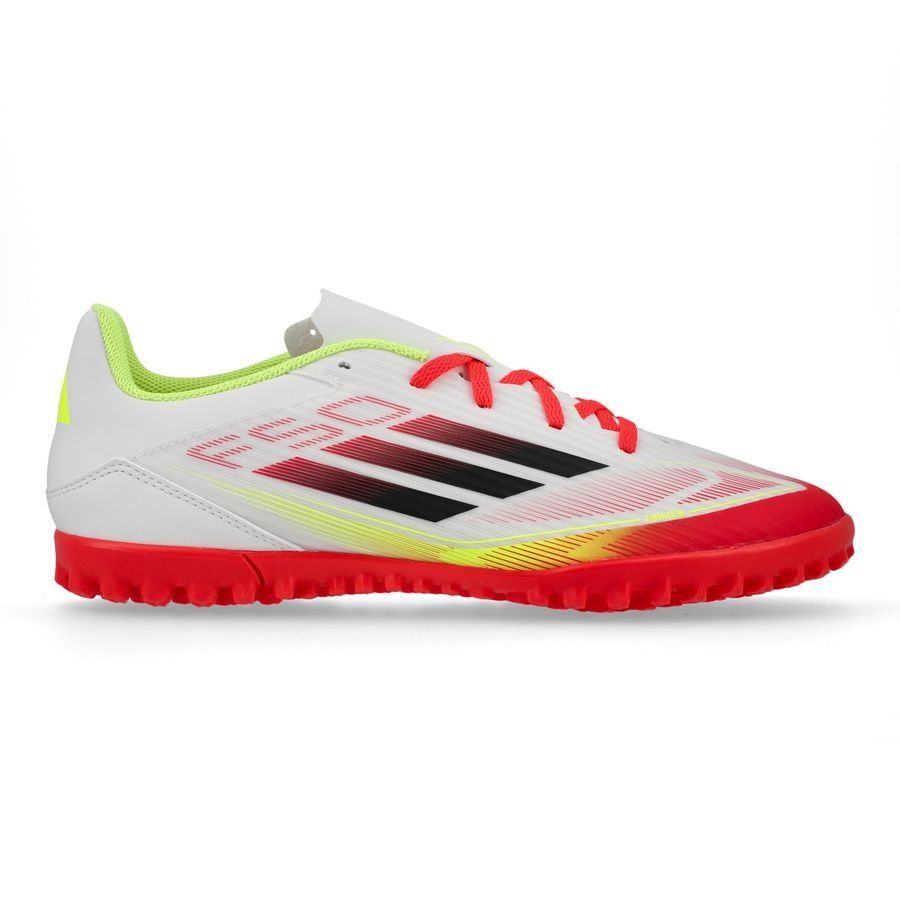 adidas F50 Club TF Pure Victory - Blanc/Noir/Jaune