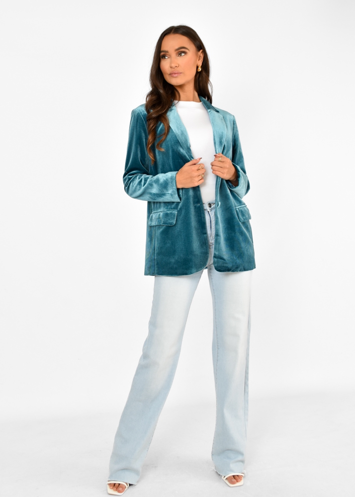 Cleo blazer blauw