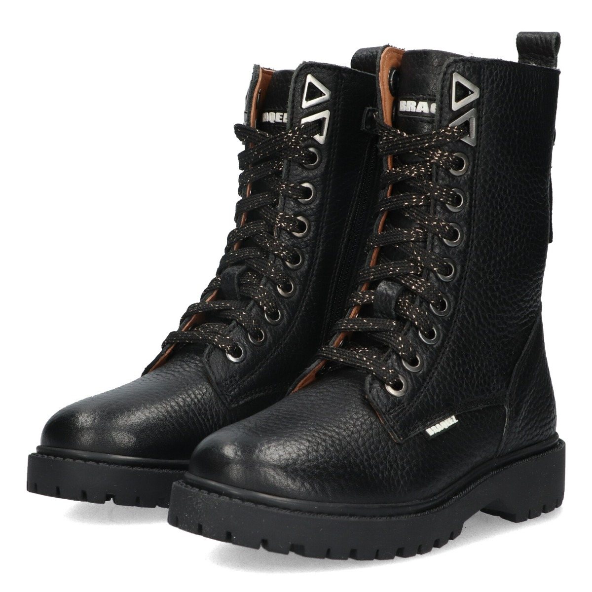 Brinn Boot - Biker Boots Braqeez Zwart