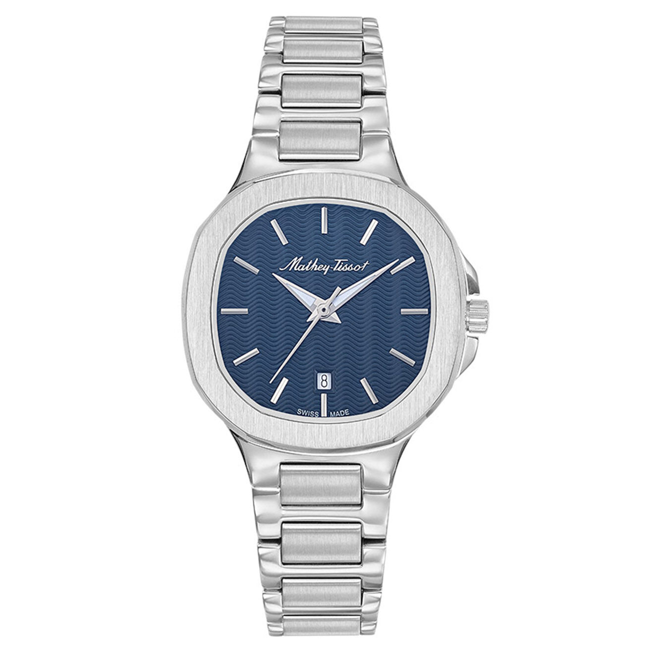 Mathey-Tissot Montre Femme Quartz en Acier Evasion argentée