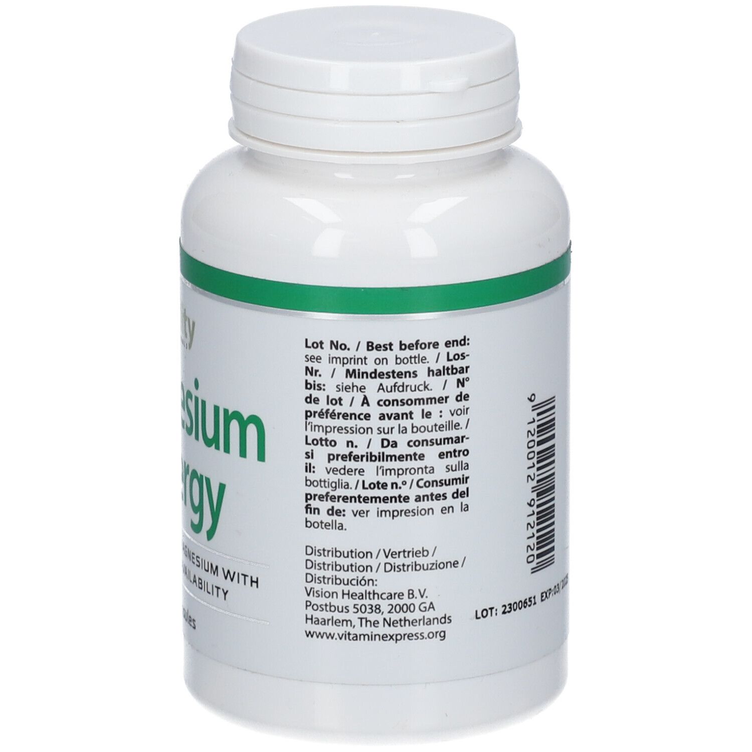 MAGNESIUM SYNERGY Komplex Glycinat Malat & Citrat