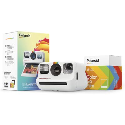 Polaroid Go Everything Box - pack appareil photo instantané blanc + 1 pack de film