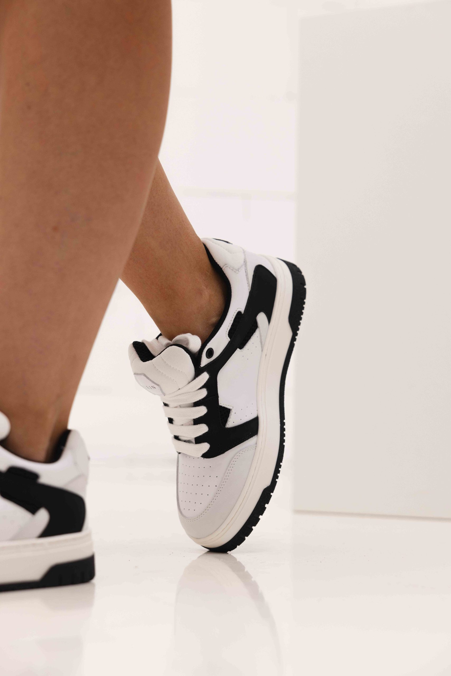 Philipp Plein Sneakers 79033 Dames/Kids Zwart/Wit