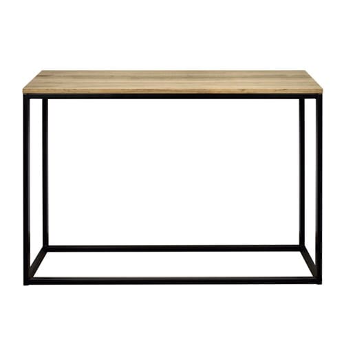 Table console icub 35x100x82h cm noir