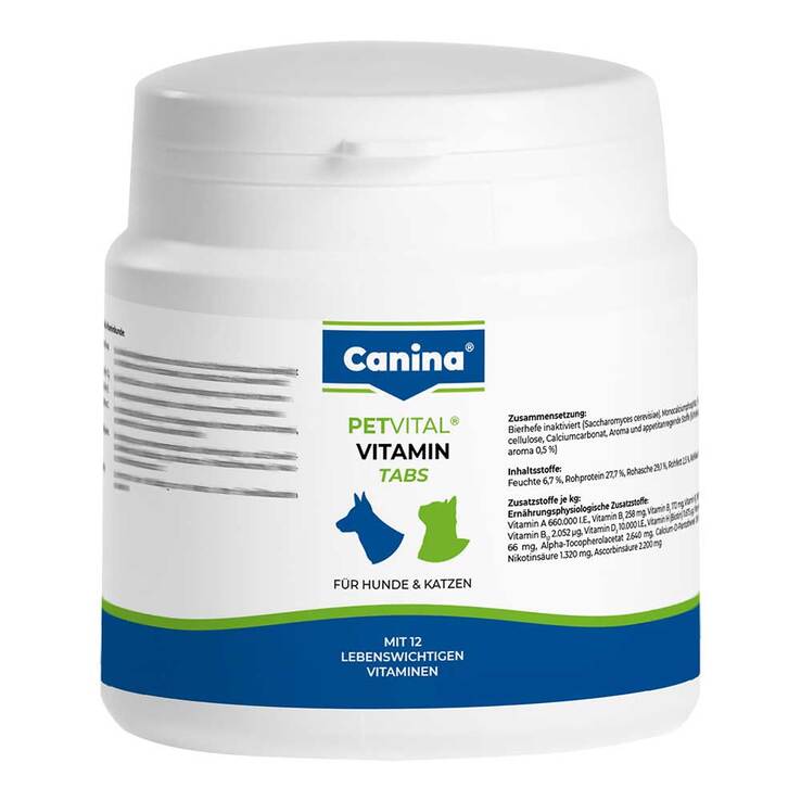 Petvital Vitamin Tabs vet. (für Tiere), 50 St