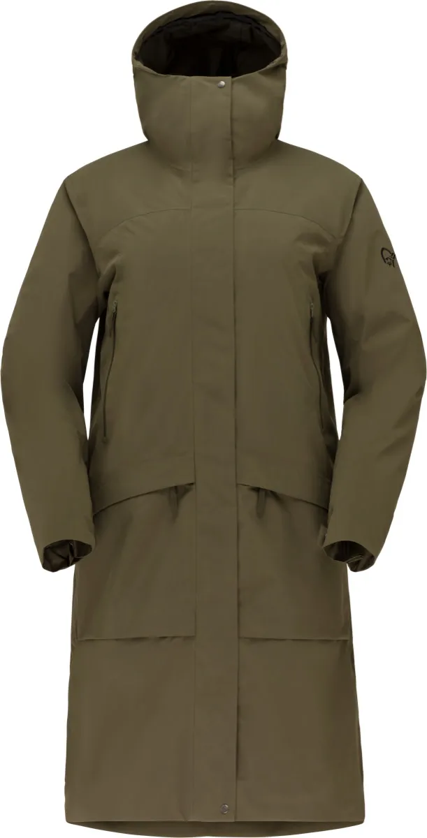 Norrøna Oslo Gore-Tex 2l Coat W'S Olive Night