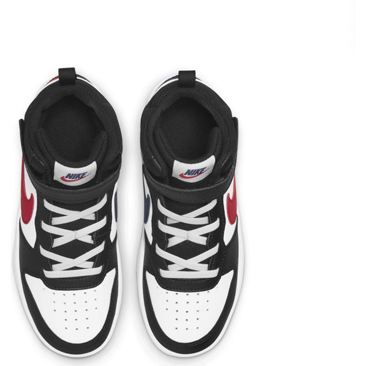COURT BOROUGH MID 2 BPV WHITE-UNIVERSITY-RED-WHITE-BLA