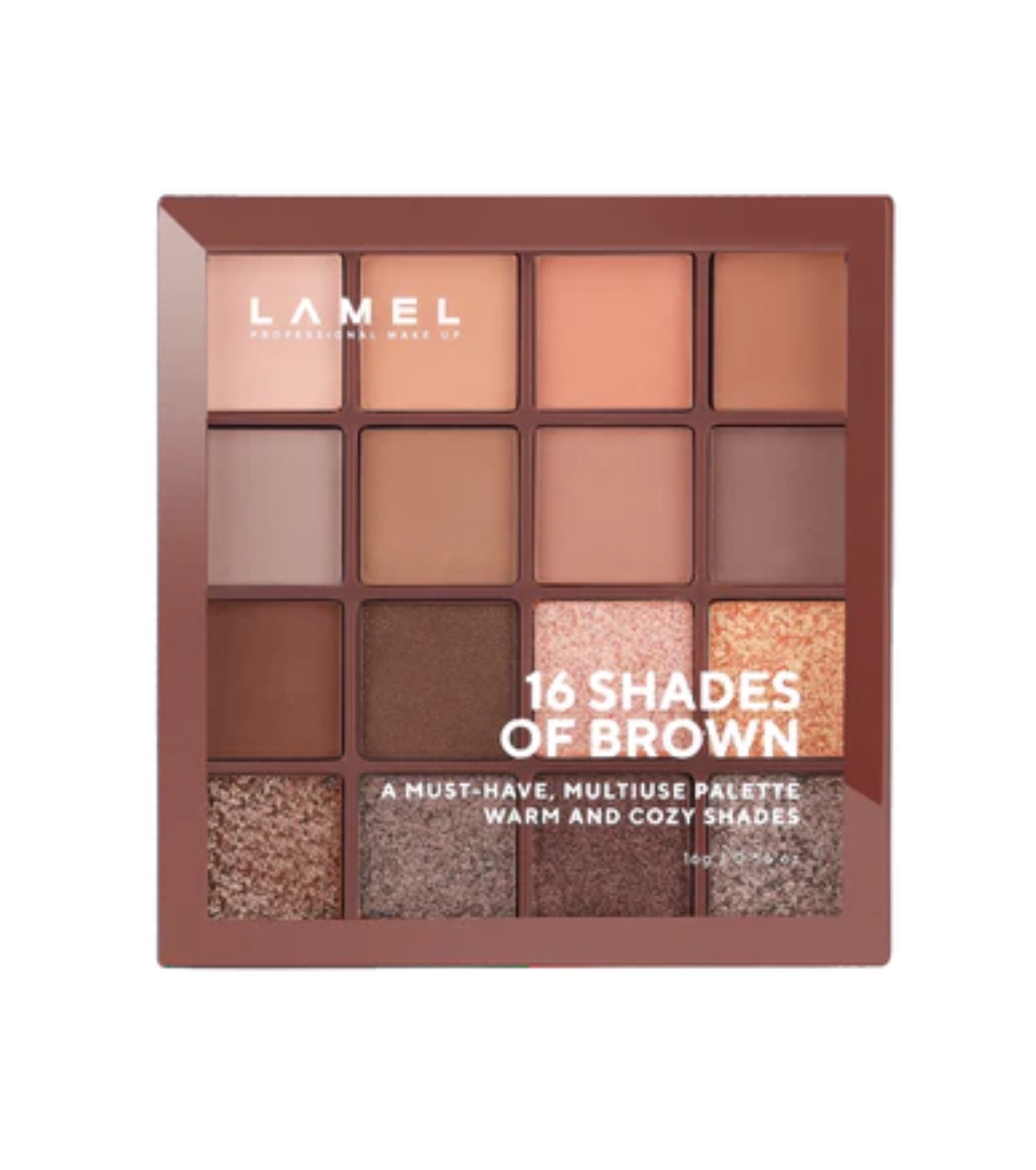 Lamel - Paleta de Sombras 16 Shades Of Brown