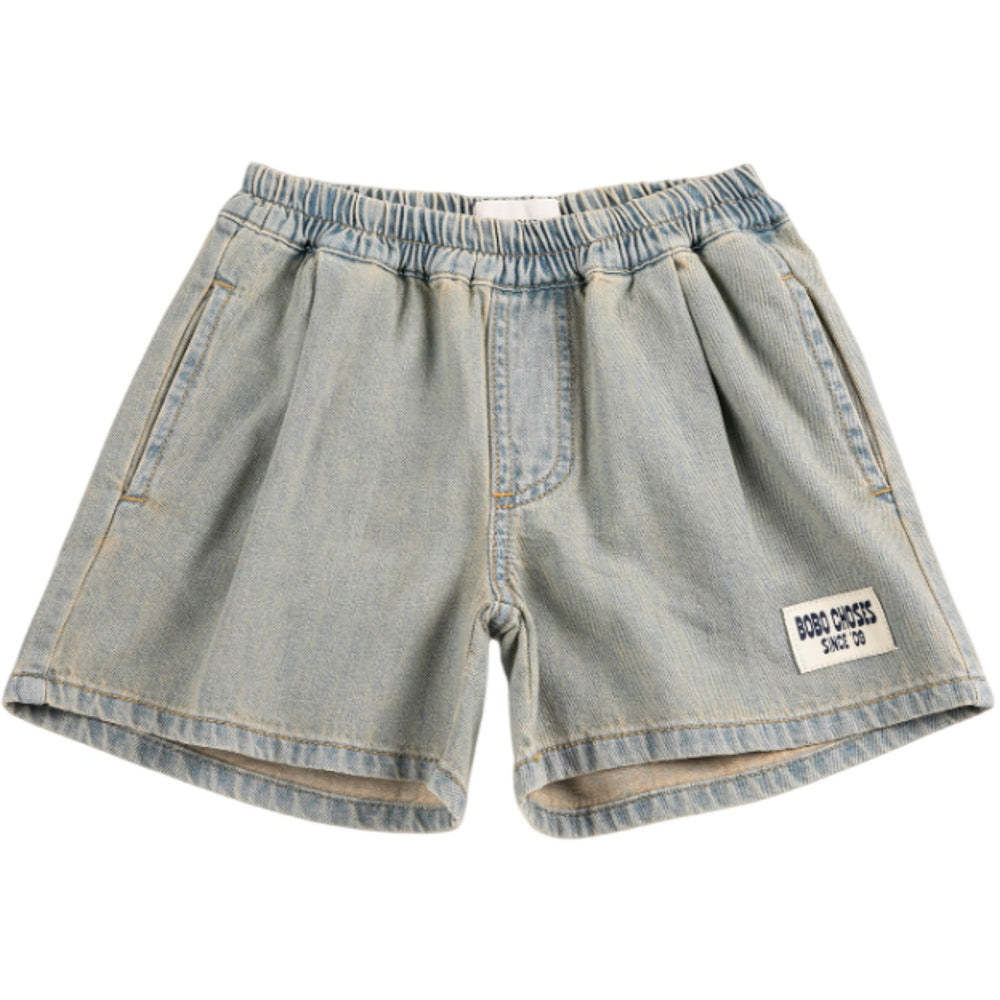 Køb Bobo Choses Prussian Blue Bobo Choses Since 09 Denim Bermuda Shorts