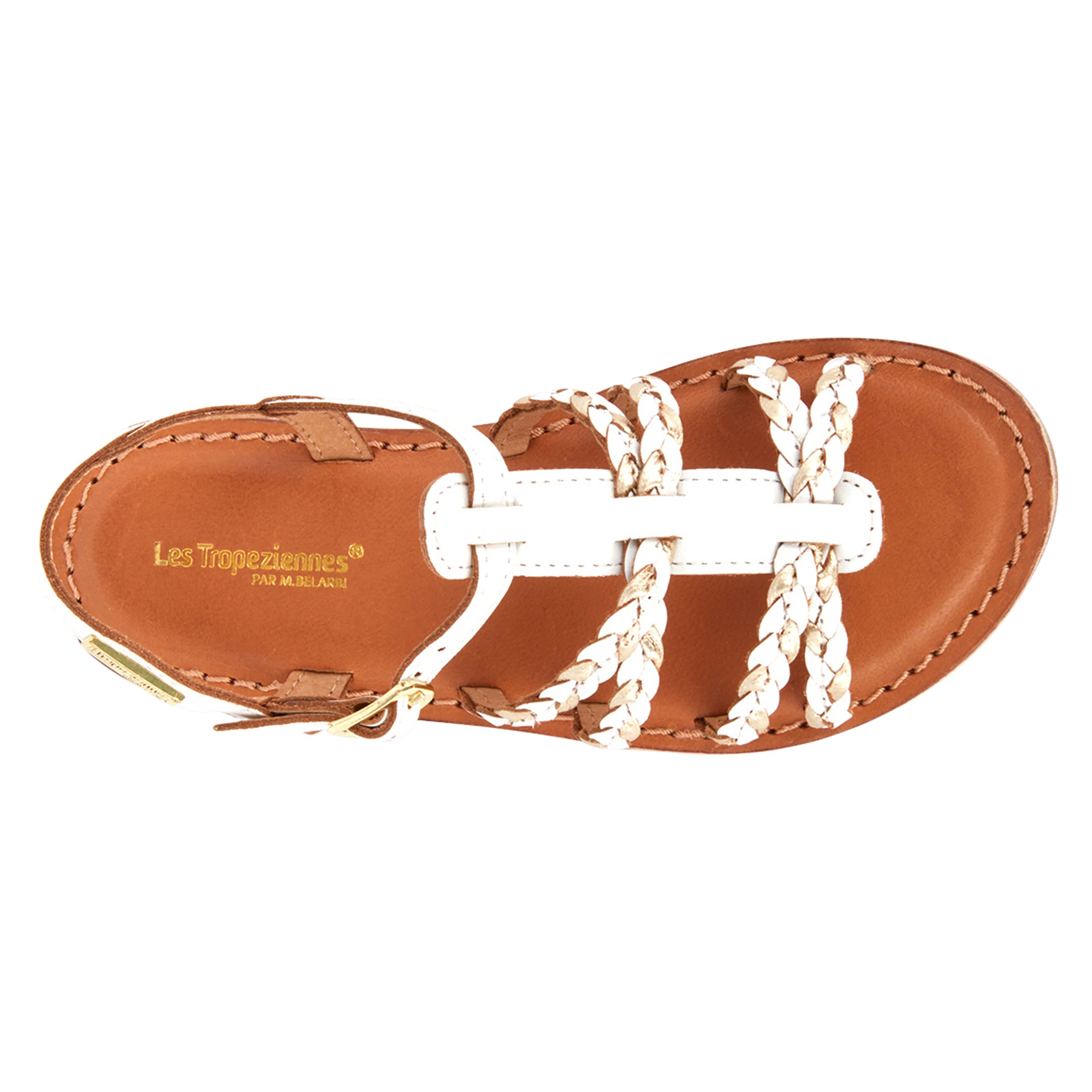 Sandale cuir enfantbaia 423 | Blanc