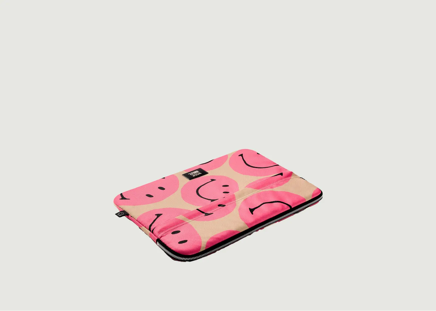 Smiley® Pink Laptop Sleeve 13 Wouf