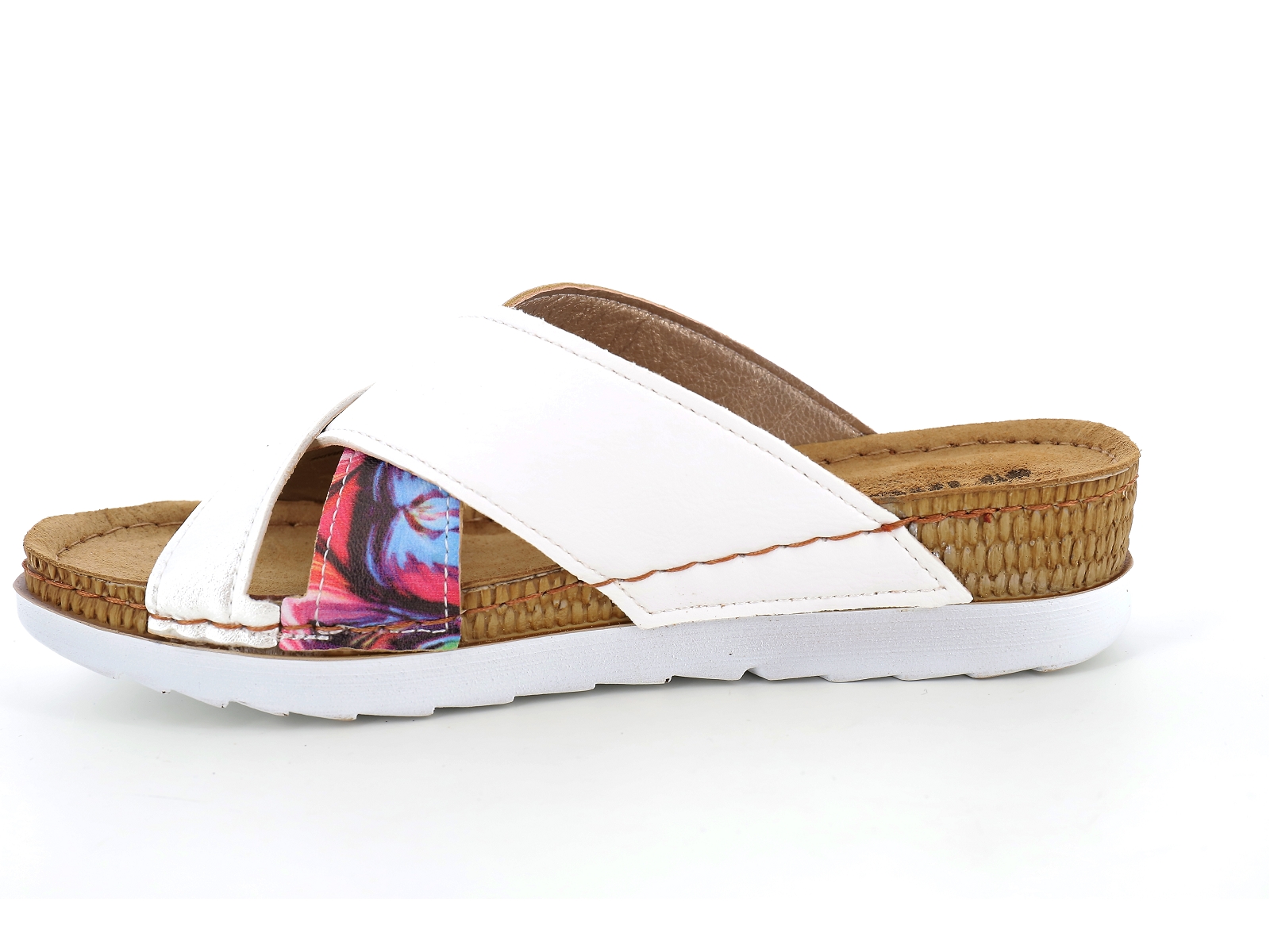 C brand-OFT0081X Synthétique Blanc-Fushia