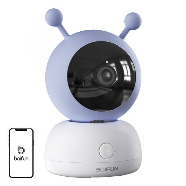 Boifun Baby Monitor 2S Rotativo c/ Detotor Som - 5906168438226
