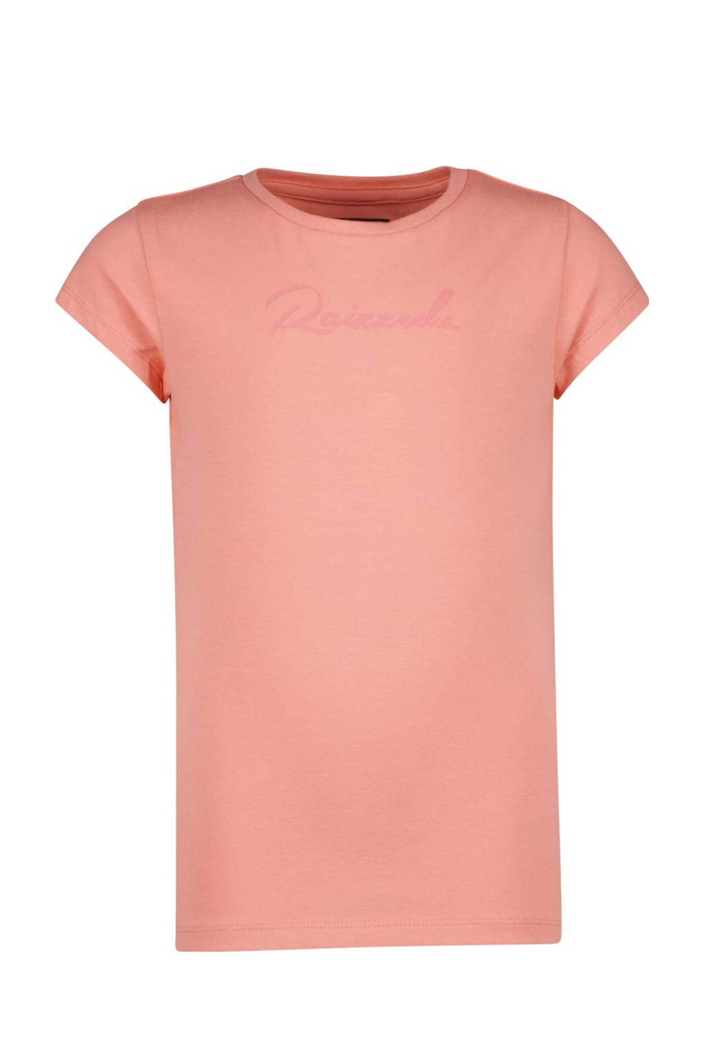 Raizzed T-shirt DESTINY met logo zalmroze
